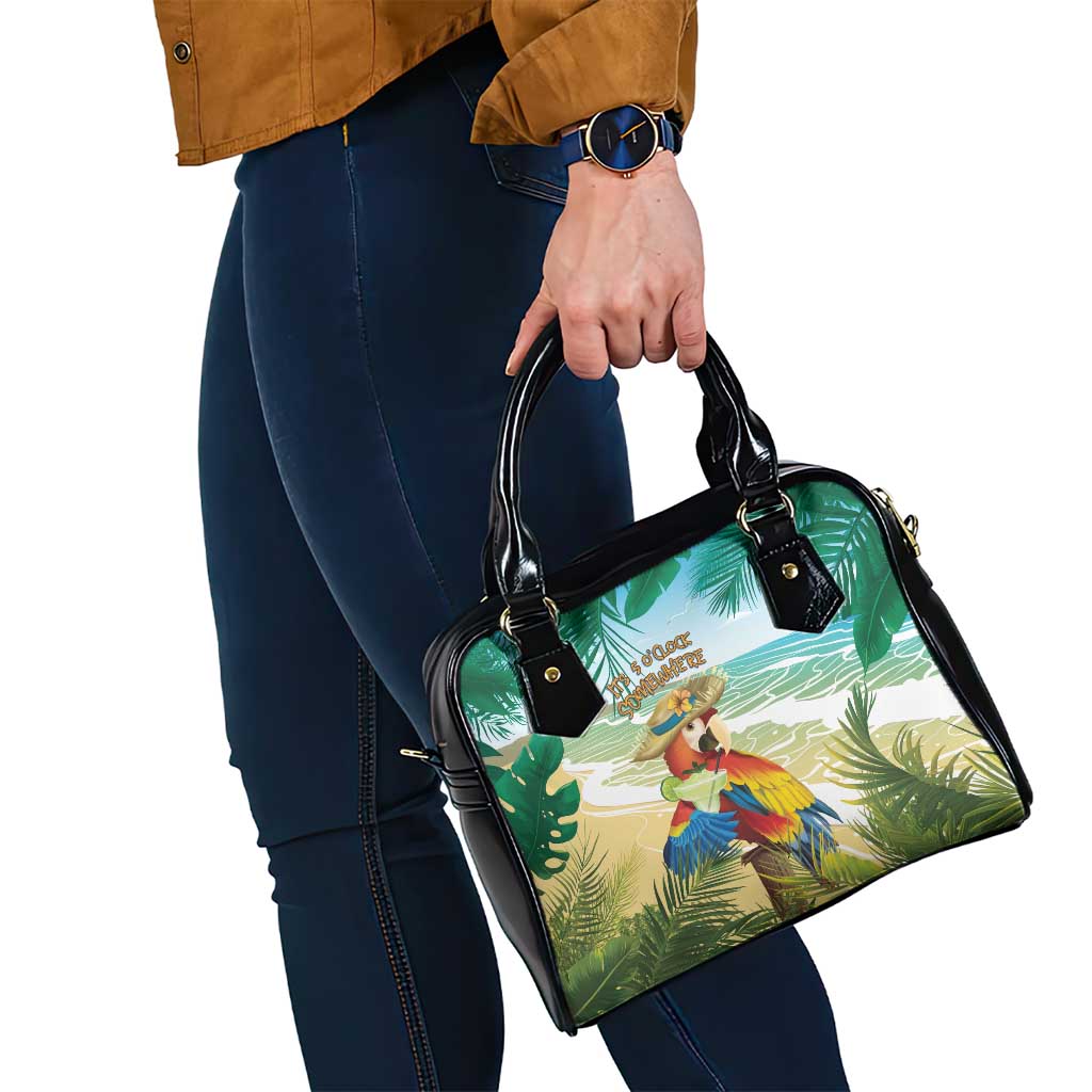 Aloha Hawaii It's 5 o'clock Somewhere Shoulder Handbag - Polynesian Pride