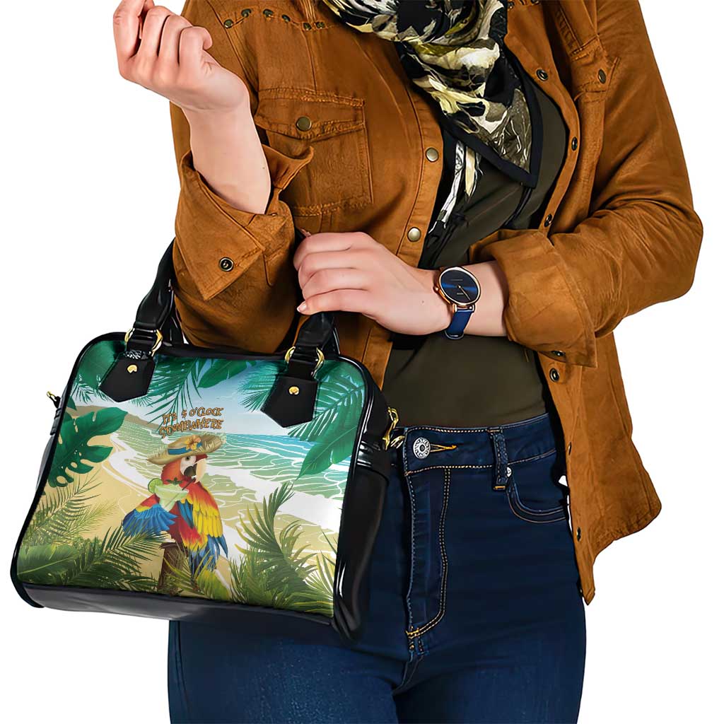 Aloha Hawaii It's 5 o'clock Somewhere Shoulder Handbag - Polynesian Pride