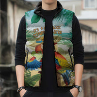 Aloha Hawaii It's 5 o'clock Somewhere Sleeveless Puffer Jacket LT7 - Polynesian Pride