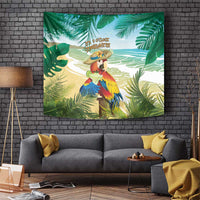 Aloha Hawaii It's 5 o'clock Somewhere Tapestry - Polynesian Pride