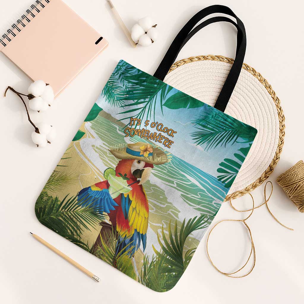 Aloha Hawaii It's 5 o'clock Somewhere Tote Bag - Polynesian Pride