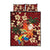 Crimson Red Tropical Christmas Hawaii Tapa Quilt Bed Set Aloha Santa Drink Party - Polynesian Pride