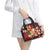Crimson Red Tropical Christmas Hawaii Tapa Shoulder Handbag Aloha Santa Drink Party - Polynesian Pride