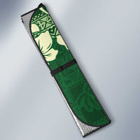 Moss Green Tropical Christmas Hawaii Tapa Auto Sun Shade Aloha Santa Drink Party - Polynesian Pride