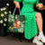Moss Green Tropical Christmas Hawaii Tapa Tote Bag Aloha Santa Drink Party - Polynesian Pride