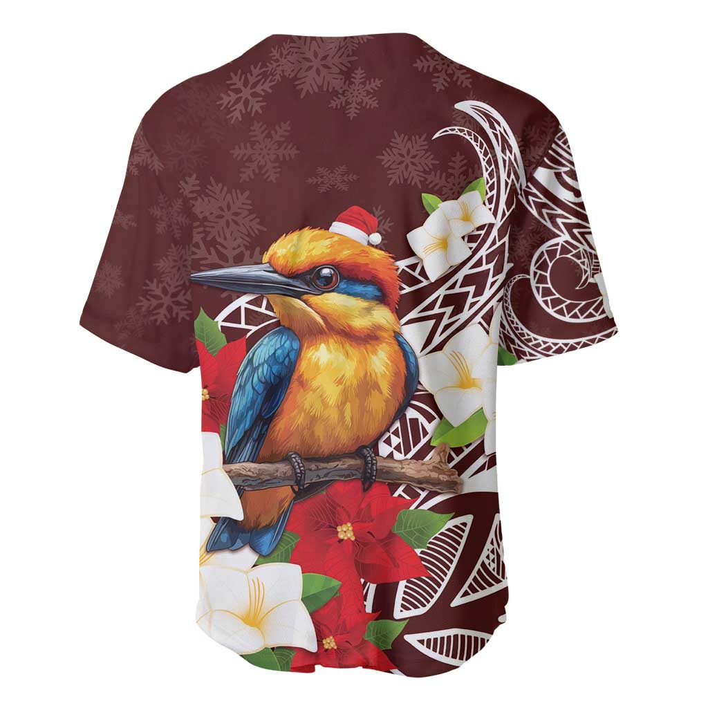 Felis Pasgua Guam Baseball Jersey Christmas Sihek Kingfisher with Guasali LT7 - Polynesian Pride