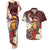 Felis Pasgua Guam Couples Matching Tank Maxi Dress and Hawaiian Shirt Christmas Sihek Kingfisher with Guasali