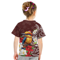 Felis Pasgua Guam Kid T Shirt Christmas Sihek Kingfisher with Guasali