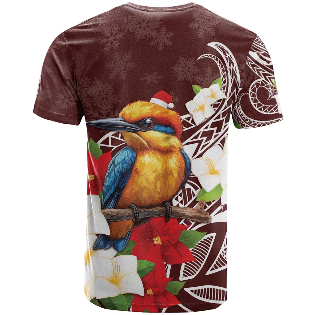 Felis Pasgua Guam T Shirt Christmas Sihek Kingfisher with Guasali
