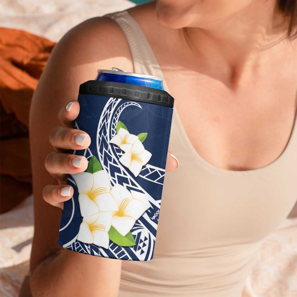 Hafa Adai Guam 4 in 1 Can Cooler Tumbler Sihek Guam Kingfisher with Guasali LT7