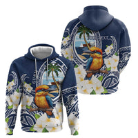 Hafa Adai Guam Hoodie Sihek Guam Kingfisher with Guasali