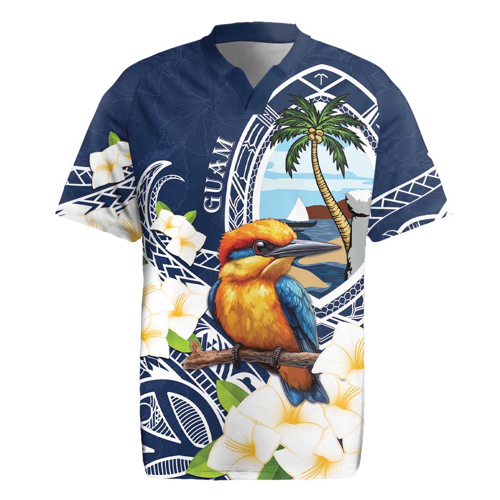 Hafa Adai Guam Rugby Jersey Sihek Guam Kingfisher with Guasali