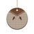 Aloha Hawaii Cowboys Paniolo Ceramic Ornament Beige Palaka - Polynesian Pride