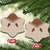 Aloha Hawaii Cowboys Paniolo Ceramic Ornament Beige Palaka - Polynesian Pride