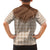 Aloha Hawaii Cowboys Paniolo Family Matching Tank Maxi Dress and Hawaiian Shirt Beige Palaka - Polynesian Pride