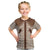 Aloha Hawaii Cowboys Paniolo Kid T Shirt Beige Palaka - Polynesian Pride