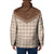 Aloha Hawaii Cowboys Paniolo Padded Jacket Beige Palaka - Polynesian Pride