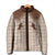 Aloha Hawaii Cowboys Paniolo Padded Jacket Beige Palaka - Polynesian Pride