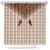 Aloha Hawaii Cowboys Paniolo Shower Curtain Beige Palaka - Polynesian Pride