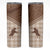 Aloha Hawaii Cowboys Paniolo Skinny Tumbler Beige Palaka - Polynesian Pride