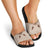 Aloha Hawaii Cowboys Paniolo Slide Sandals Beige Palaka - Polynesian Pride