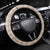 Aloha Hawaii Cowboys Paniolo Steering Wheel Cover Beige Palaka - Polynesian Pride