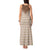 Aloha Hawaii Cowboys Paniolo Tank Maxi Dress Beige Palaka - Polynesian Pride
