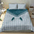 Aloha Hawaii Cowboys Paniolo Bedding Set Teal Palaka - Polynesian Pride