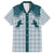 Aloha Hawaii Cowboys Paniolo Family Matching Summer Maxi Dress and Hawaiian Shirt Teal Palaka - Polynesian Pride