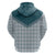 Aloha Hawaii Cowboys Paniolo Hoodie Teal Palaka - Polynesian Pride
