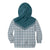 Aloha Hawaii Cowboys Paniolo Kid Hoodie Teal Palaka - Polynesian Pride