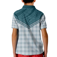 Aloha Hawaii Cowboys Paniolo Kid Polo Shirt Teal Palaka - Polynesian Pride