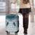 Aloha Hawaii Cowboys Paniolo Luggage Cover Teal Palaka - Polynesian Pride