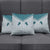Aloha Hawaii Cowboys Paniolo Pillow Cover Teal Palaka - Polynesian Pride