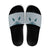 Aloha Hawaii Cowboys Paniolo Slide Sandals Teal Palaka - Polynesian Pride