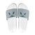 Aloha Hawaii Cowboys Paniolo Slide Sandals Teal Palaka - Polynesian Pride