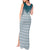 Aloha Hawaii Cowboys Paniolo Tank Maxi Dress Teal Palaka - Polynesian Pride