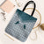 Aloha Hawaii Cowboys Paniolo Tote Bag Teal Palaka - Polynesian Pride