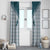 Aloha Hawaii Cowboys Paniolo Window Curtain Teal Palaka - Polynesian Pride