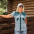 Aloha Hawaii Cowboys Paniolo Women Polo Shirt Teal Palaka - Polynesian Pride