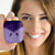 Aloha Hawaii Cowboys Paniolo AirPods Case Violet Palaka - Polynesian Pride