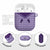 Aloha Hawaii Cowboys Paniolo AirPods Case Violet Palaka - Polynesian Pride