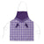 Aloha Hawaii Cowboys Paniolo Apron Violet Palaka - Polynesian Pride