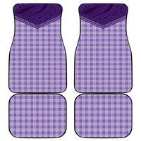 Aloha Hawaii Cowboys Paniolo Car Mats Violet Palaka - Polynesian Pride