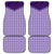 Aloha Hawaii Cowboys Paniolo Car Mats Violet Palaka - Polynesian Pride