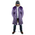 Aloha Hawaii Cowboys Paniolo Cloak Violet Palaka - Polynesian Pride