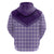 Aloha Hawaii Cowboys Paniolo Hoodie Violet Palaka - Polynesian Pride