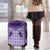 Aloha Hawaii Cowboys Paniolo Luggage Cover Violet Palaka - Polynesian Pride