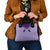 Aloha Hawaii Cowboys Paniolo Shoulder Handbag Violet Palaka - Polynesian Pride
