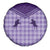 Aloha Hawaii Cowboys Paniolo Spare Tire Cover Violet Palaka - Polynesian Pride